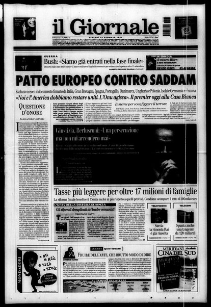 Il giornale : quotidiano del mattino